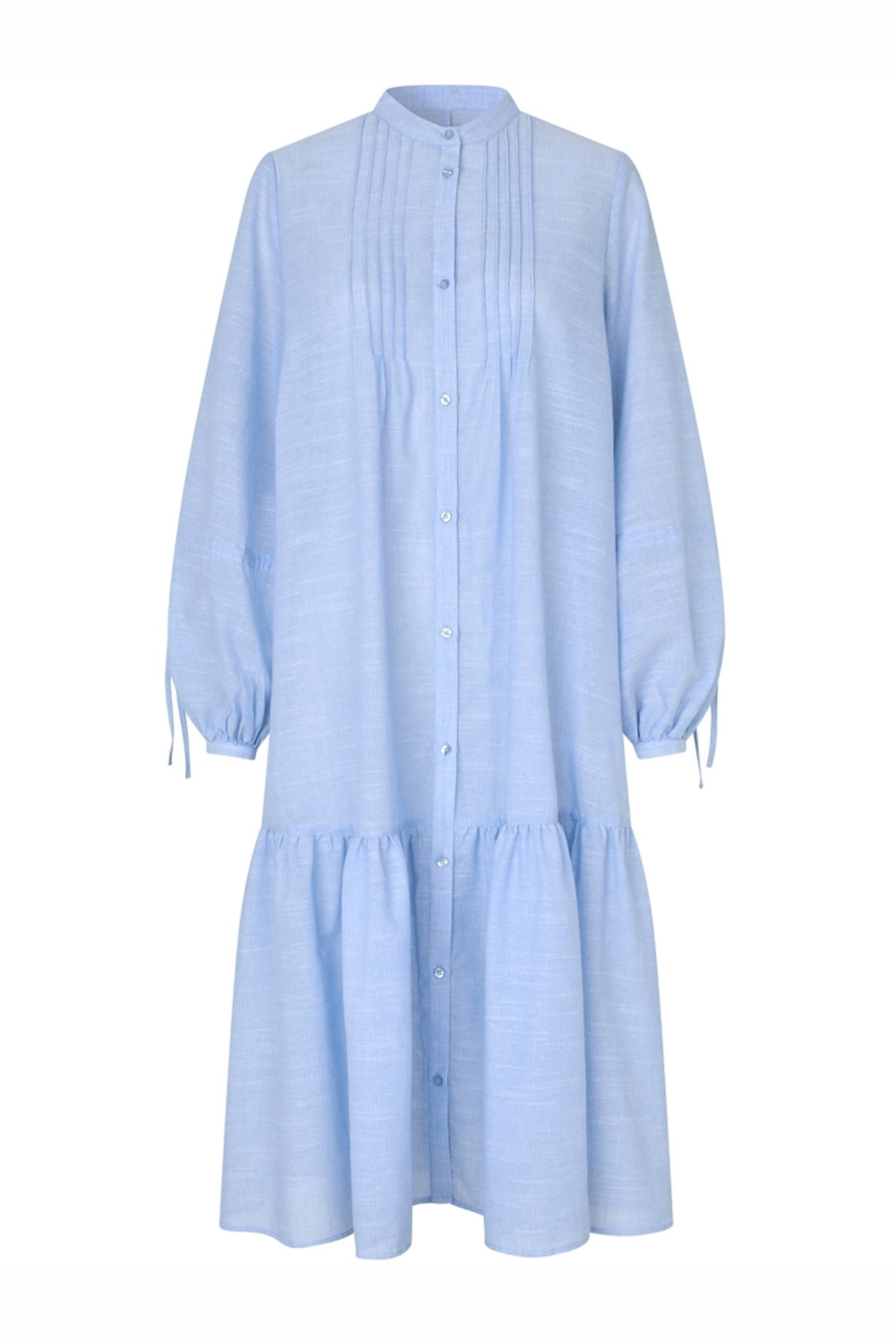 AlannaLL Maxi Dress LS 22 Light Blue - 26165-3026
