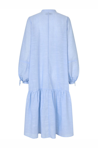 AlannaLL Maxi Dress LS 22 Light Blue - 26165-3026 Thumbnail