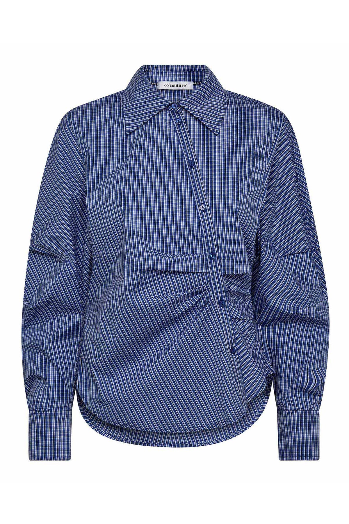AnizaCC Asym Shirt 76-New Blue - 45017