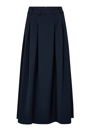 AnyaCC Pleat Skirt 120-Navy - 34178