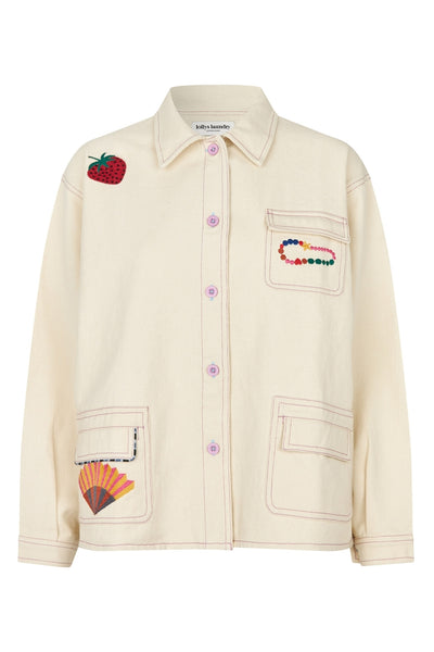 AprilLL Jacket LS 02 Creme - 26125-6019 Thumbnail