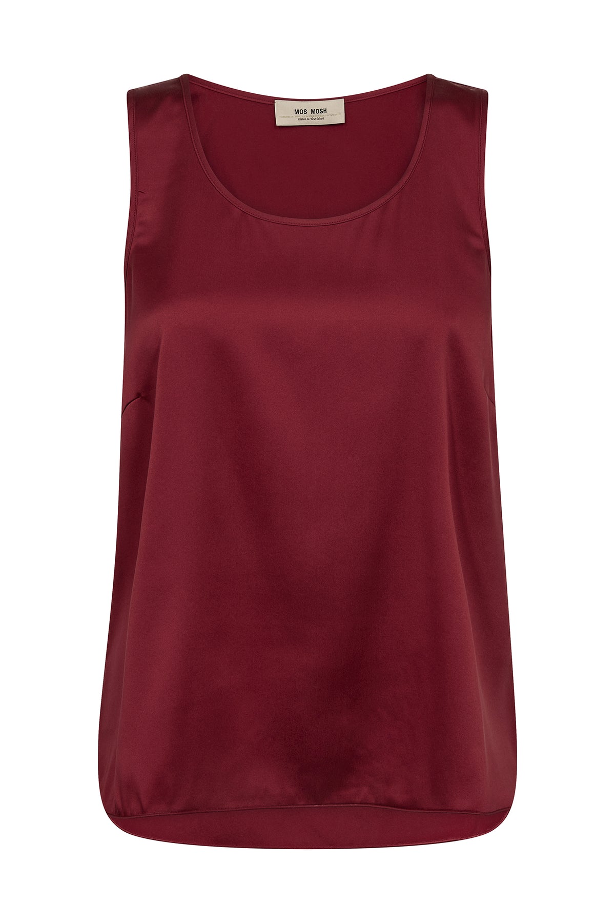 Astrid Silk Tank Top Rhythmic Red - 134710