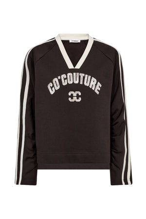 BatuCC Coco V-Sweat 145-Dark Brown 47001