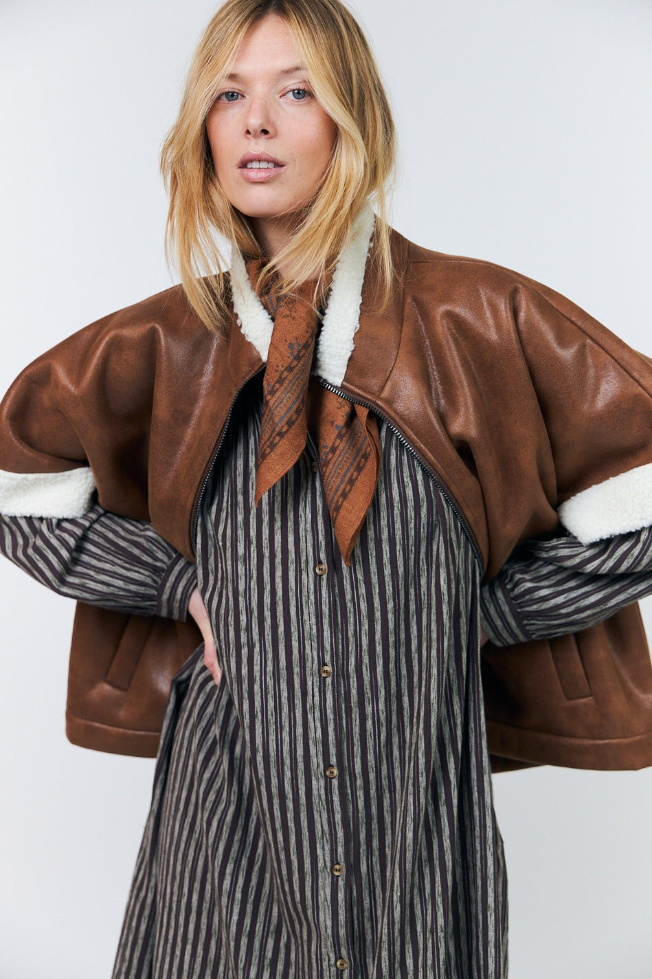 Samall Coat Sl Brown - 26486-7007