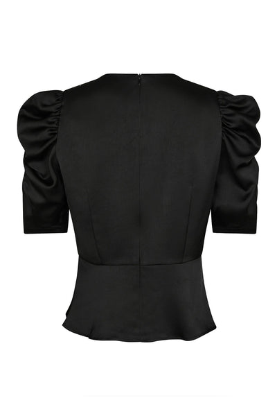 Benua Heavy Sateen Black - 167069 Thumbnail