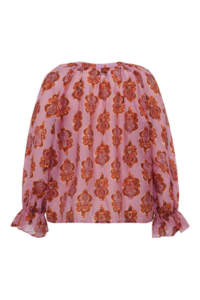 Biharll Blouse Ls PINK - 26254-1018 Thumbnail