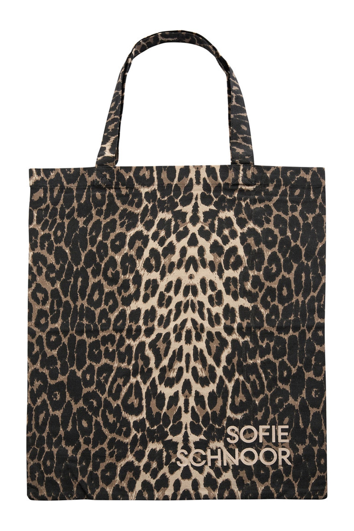 CARLASW TOTE BAG 9086 Light brown leopard