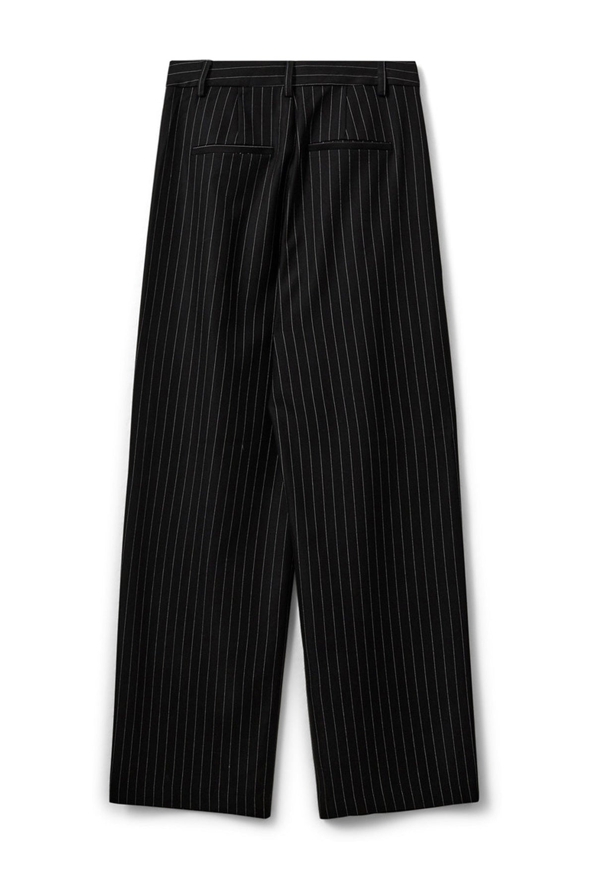 CARLOTTASW TROUSERS 0139 White Black striped - S254210