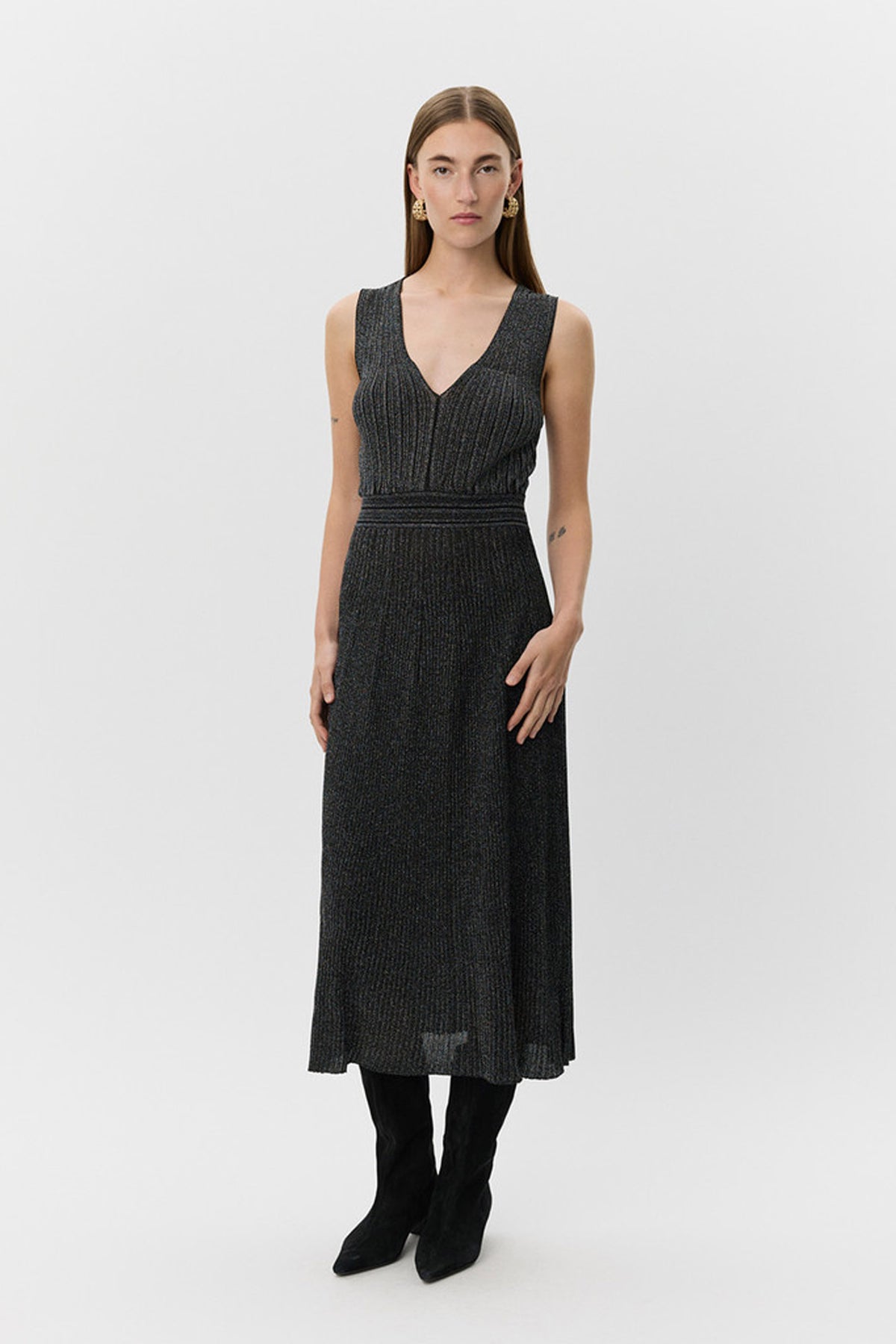 CELESTINESW DRESS 1003 Black glitter - S254500