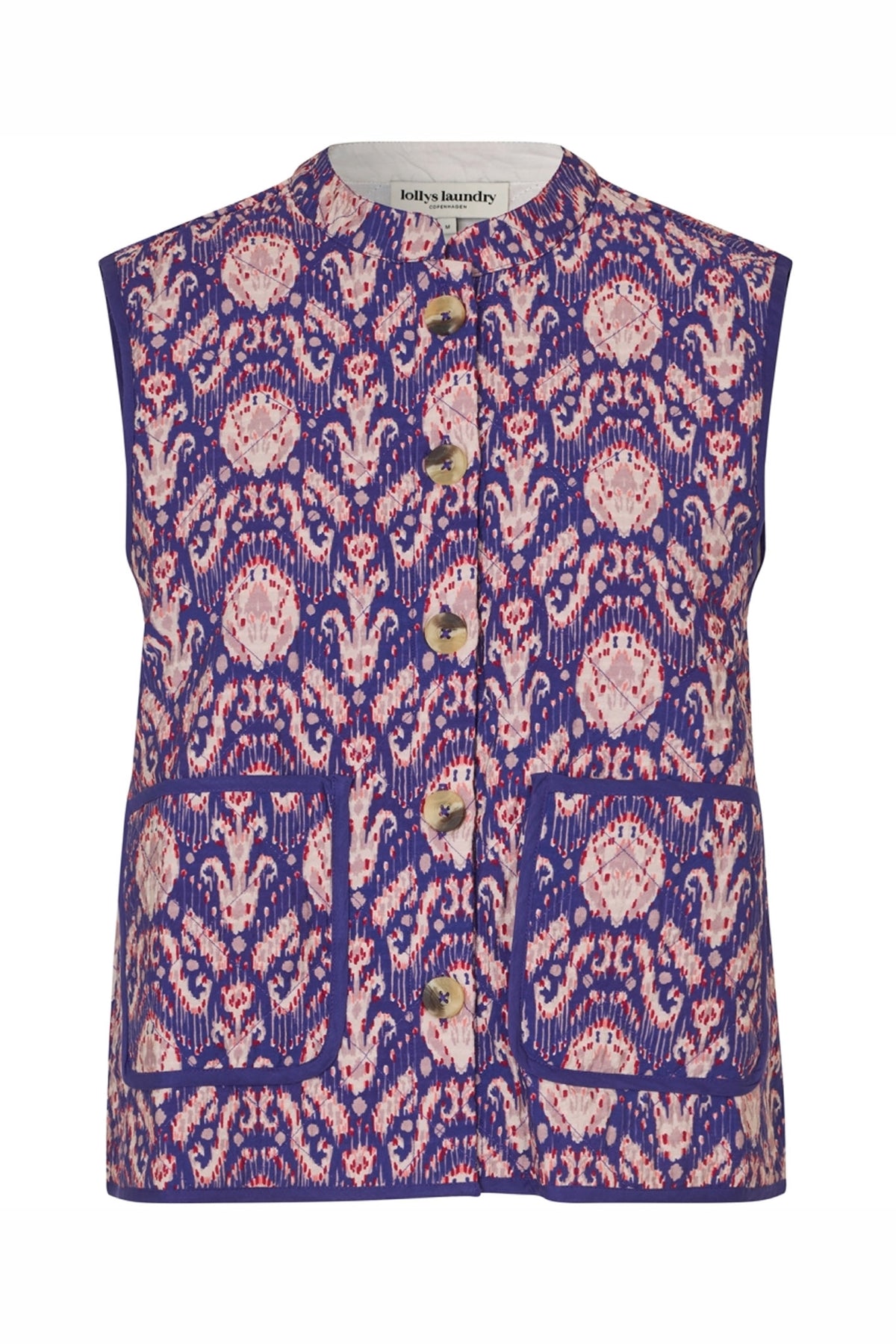 CairoLL Quilted Vest 64 64 Graphic Print - 26108-1095