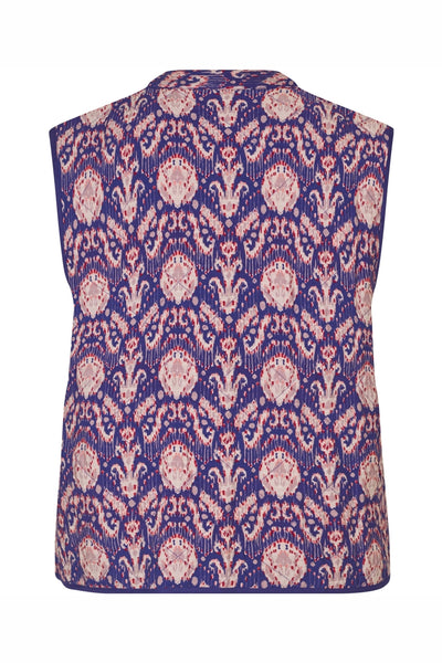 CairoLL Quilted Vest 64 64 Graphic Print - 26108-1095 Thumbnail