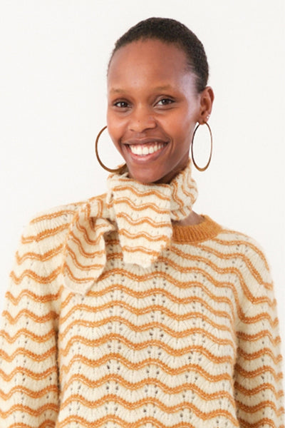 CallieLL Knit Scarf 58 Camel - 25404-00015 Thumbnail