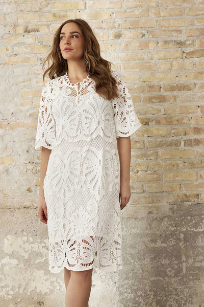 Camila dress White - 16211 Thumbnail