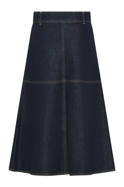 ChambraBBImma skirt Denim blue - BBW5051 Thumbnail