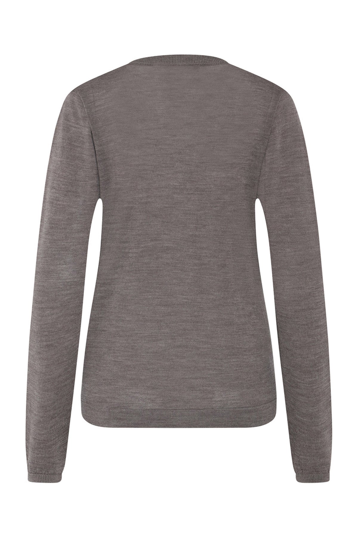 CharleneBBRound Neck knit Concrete Melange - BBW4182