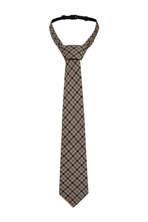 Check Tie Slips Blue Check - HL10808