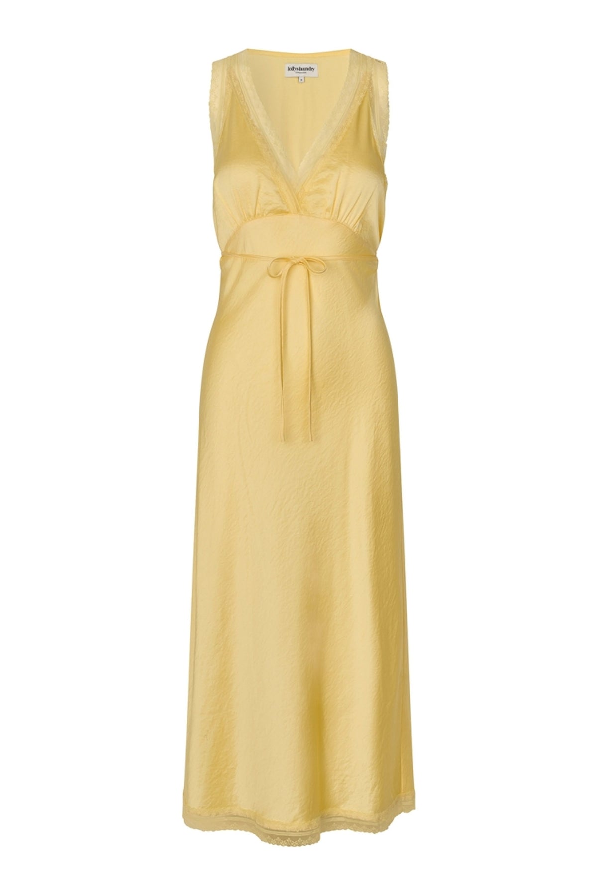 Clarill Midi Dress Sl Light yellow - 26252-3012