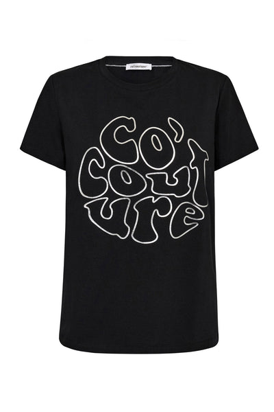 CocoutureCC Foil Tee 96-Black - 33198 Thumbnail