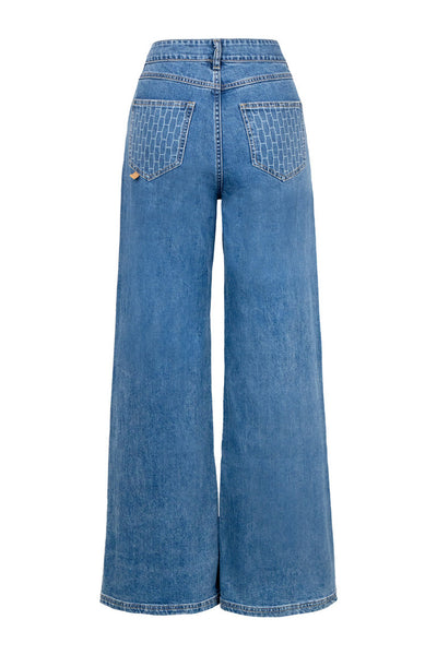 DHARMA Jeans 9501 Light Wash Blue Denim - 2610230515 Thumbnail
