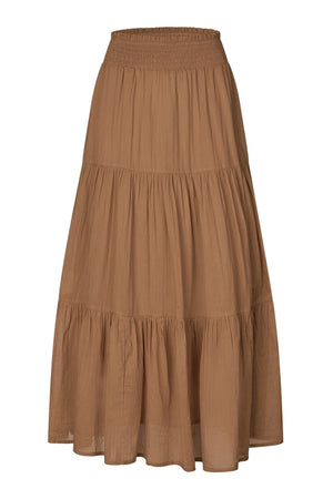 Diamondll Maxi Skirt CAMEL - 26263-2015