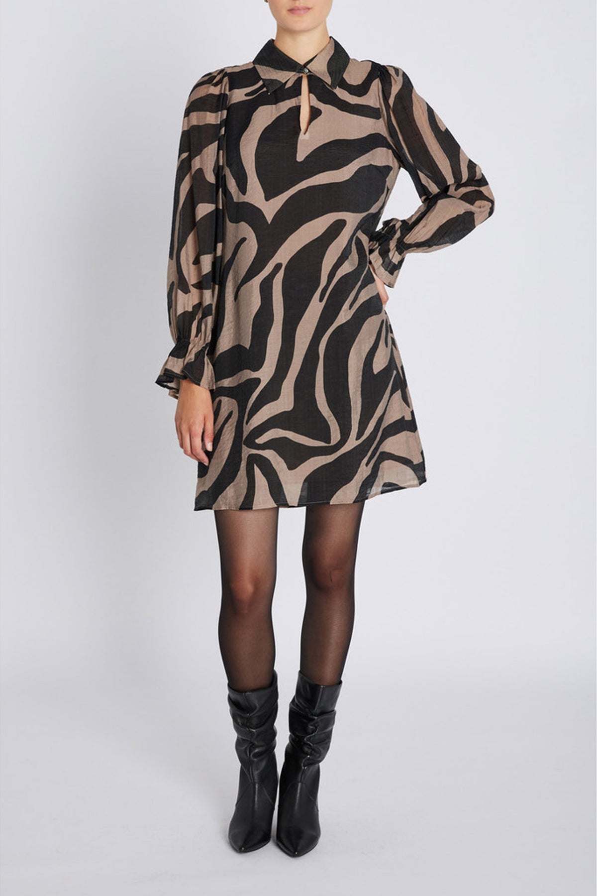 DuscleBBArmada dress Zebra print - BBW4669