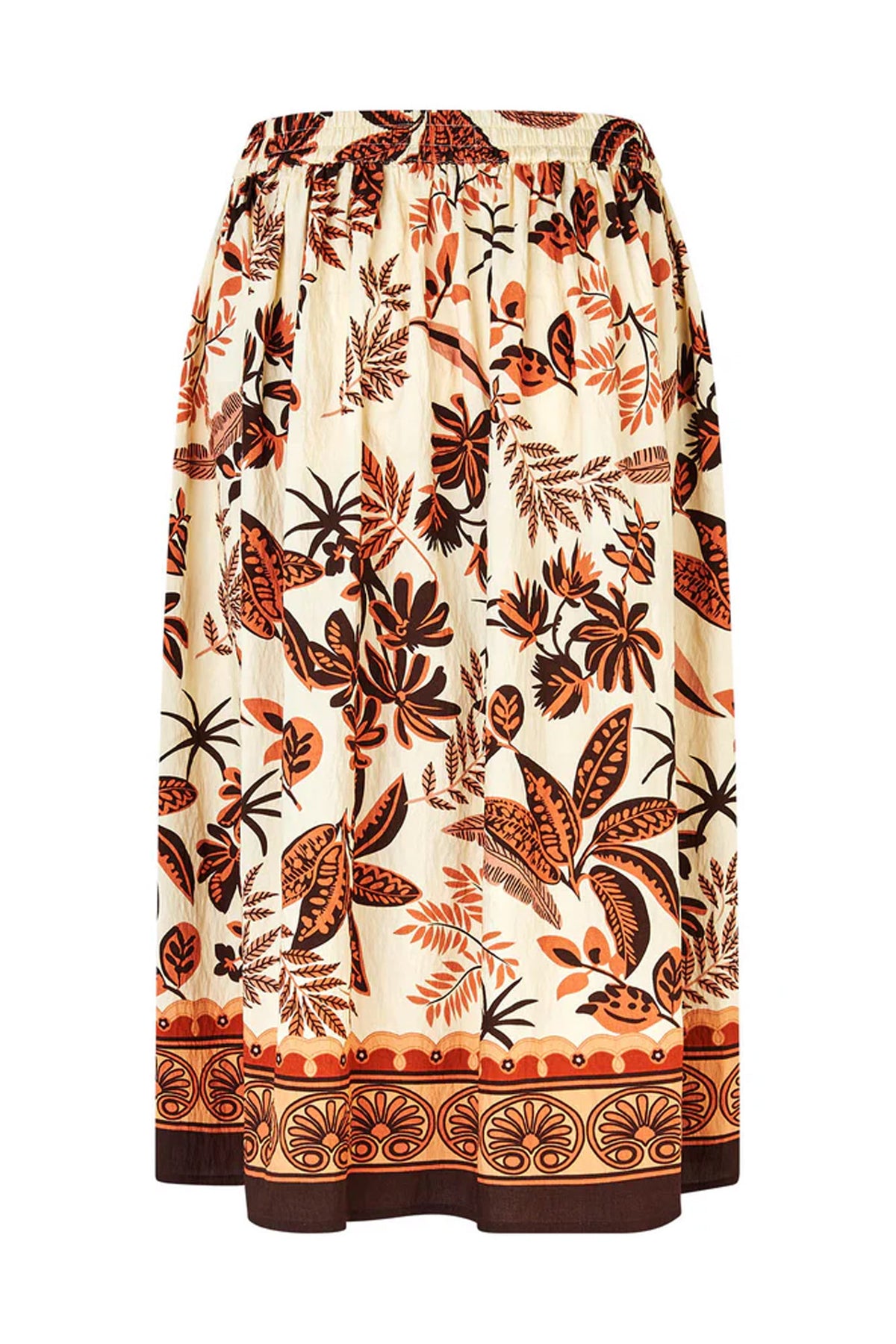 Ellall Midi Skirt Creme - 26110-2005