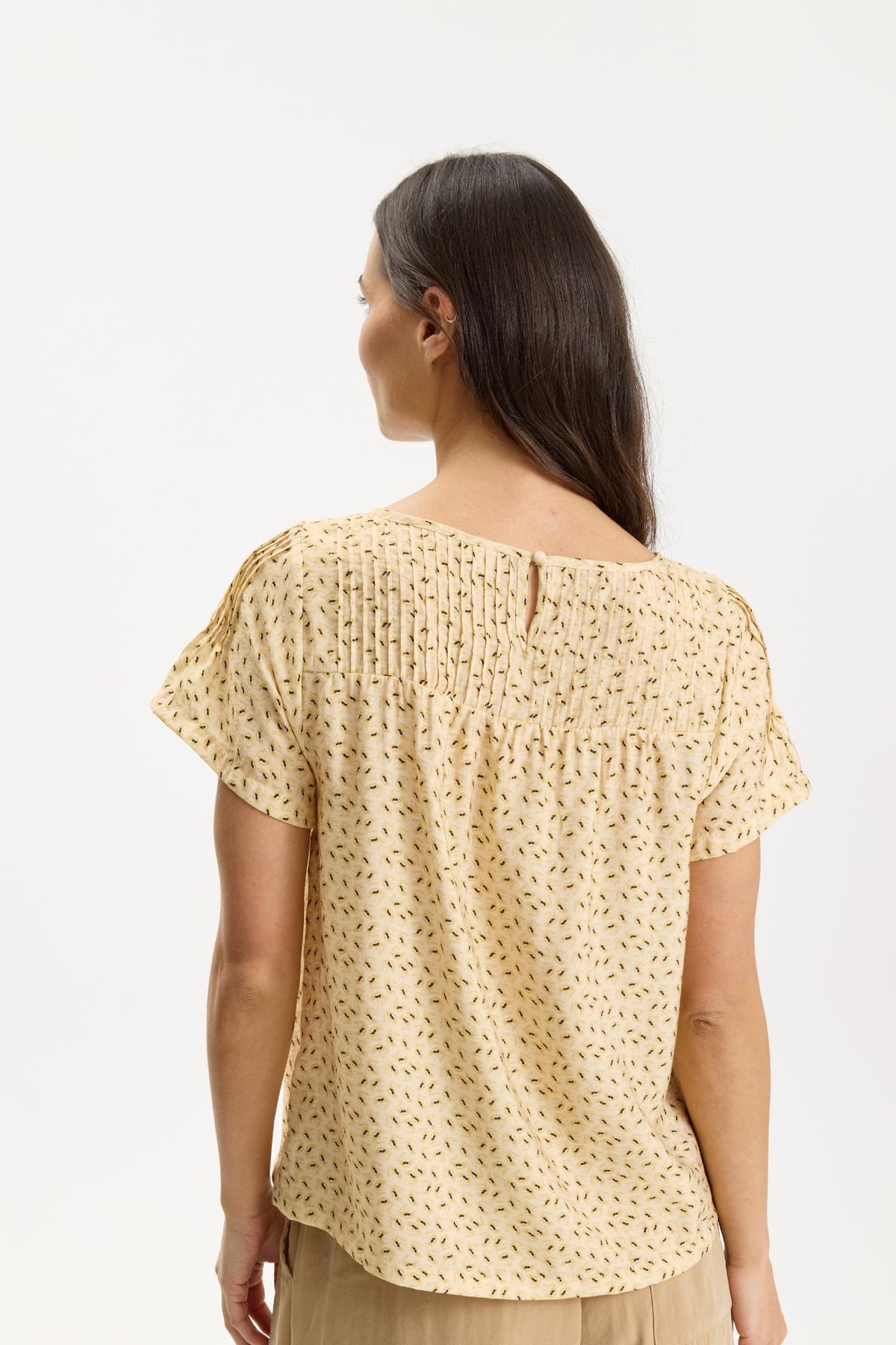 Enola blouse Butter yellow - 17057