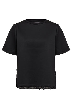 EviCC Lace Tee 96-Black - 43031