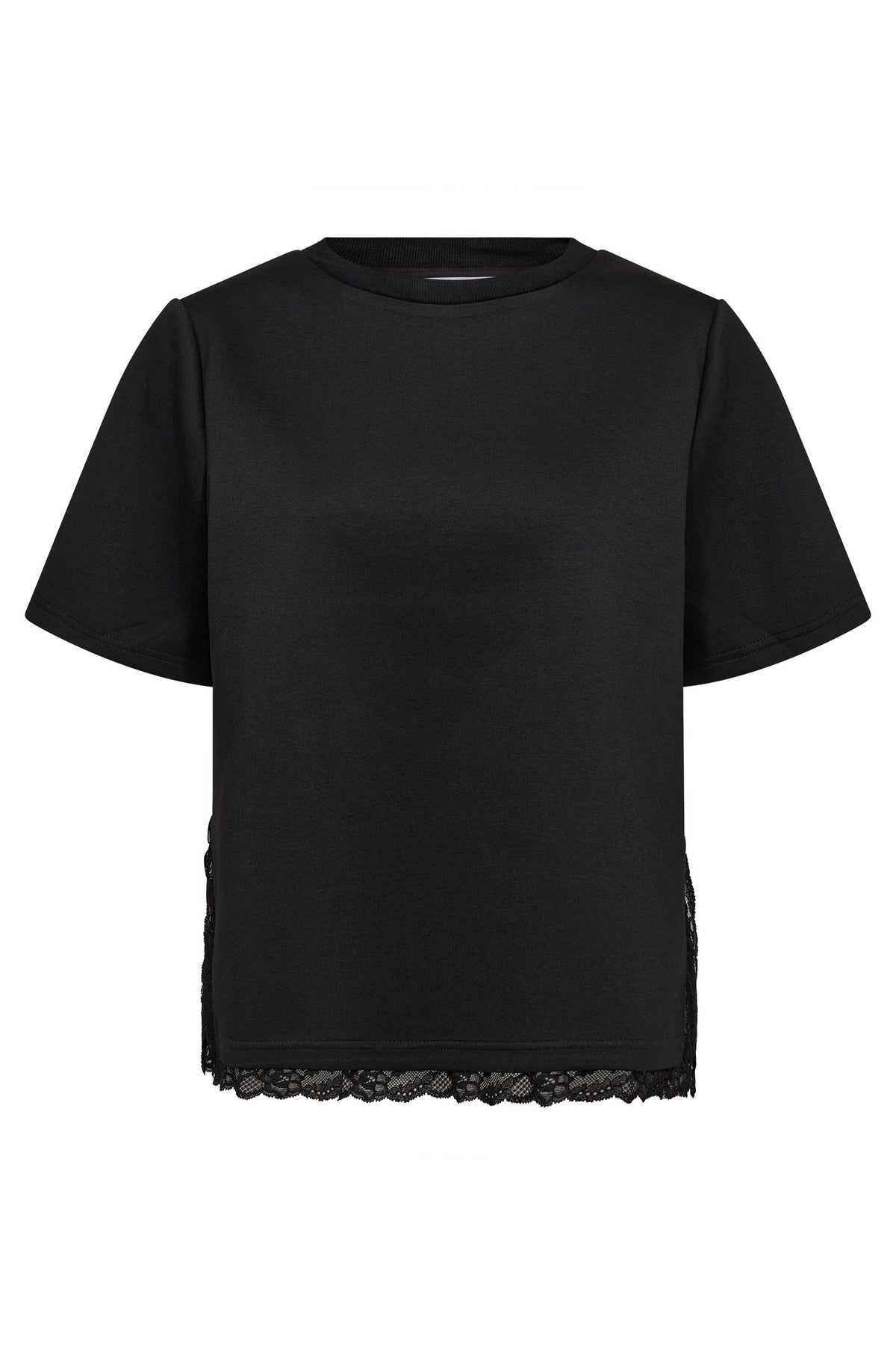 EviCC Lace Tee 96-Black - 43031