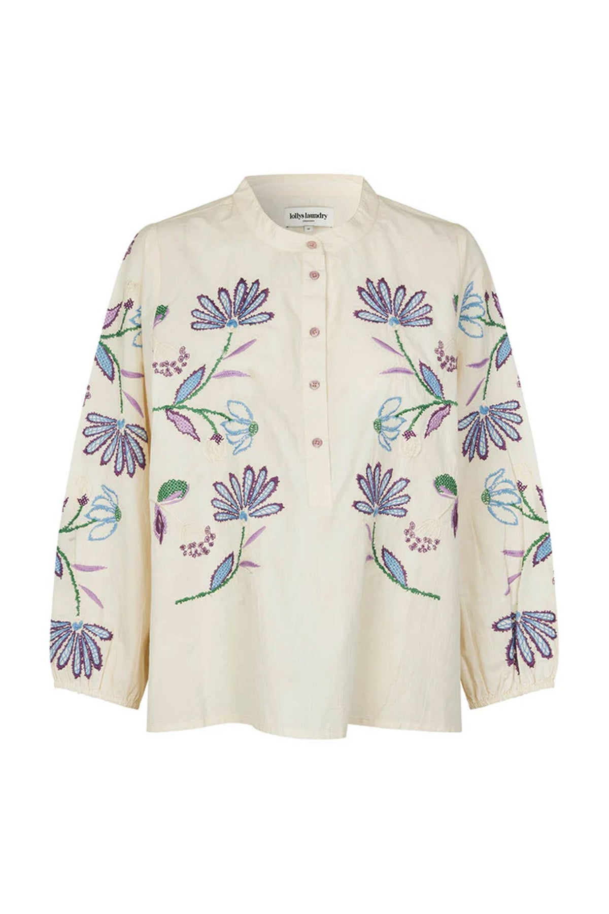 Faithll Blouse 3/4 Creme - 26101-1001