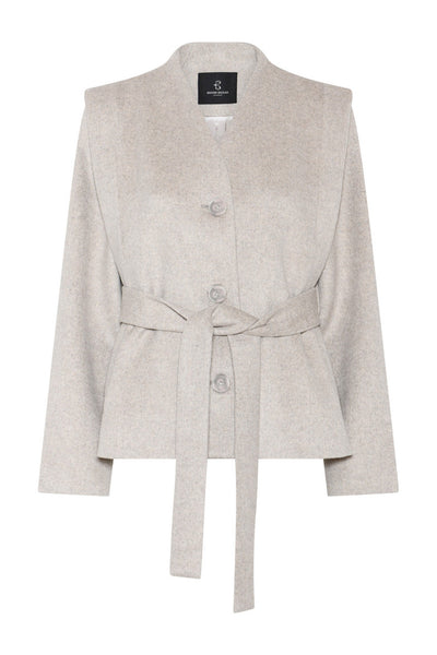 FallopiaBBSisela jacket BEIGE MELANGE - BBW4659 Thumbnail