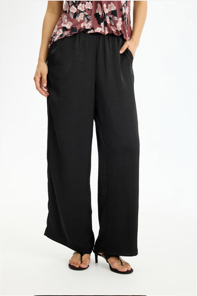 Faye pants SORT - 17241 Thumbnail
