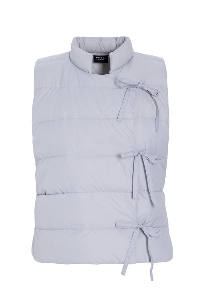 Feather down vest TENDER BLUE - 261-2092-5631 Thumbnail
