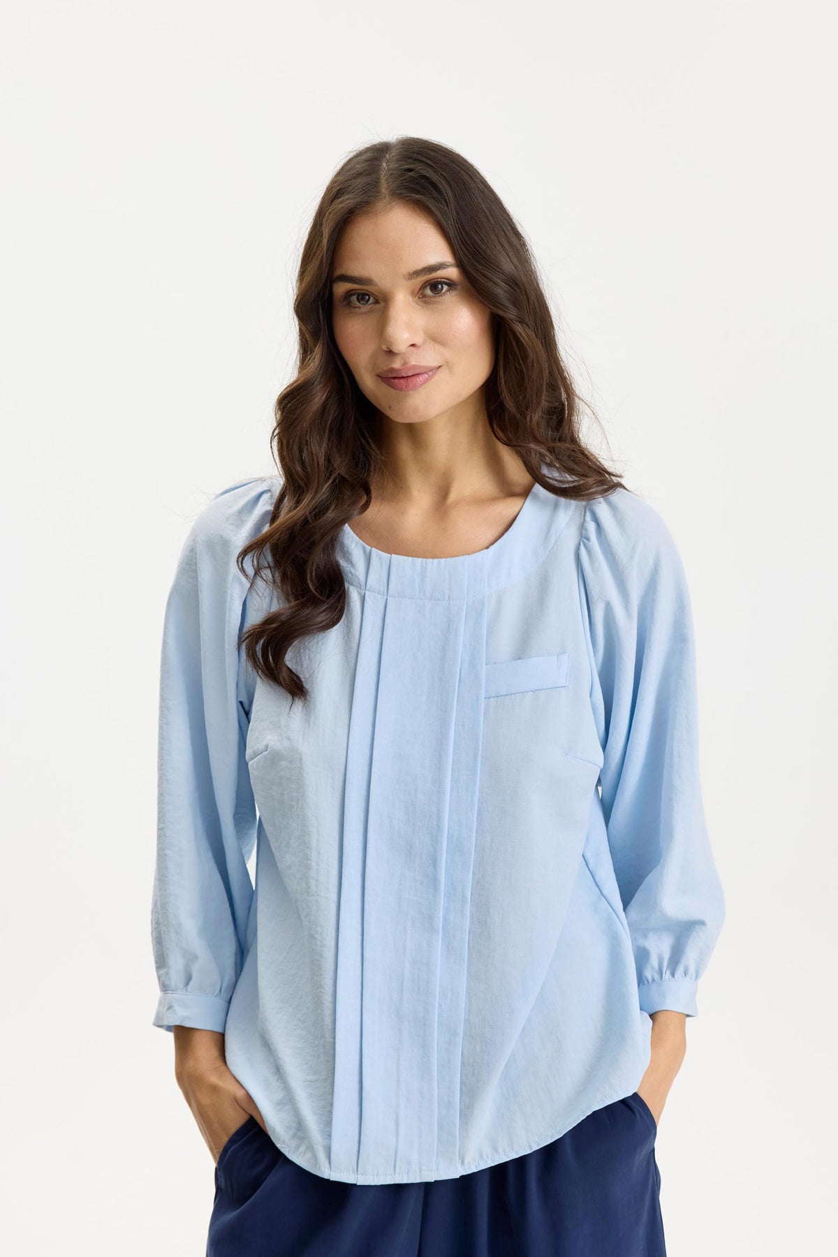 Filippa blouse Light Blue - 17064
