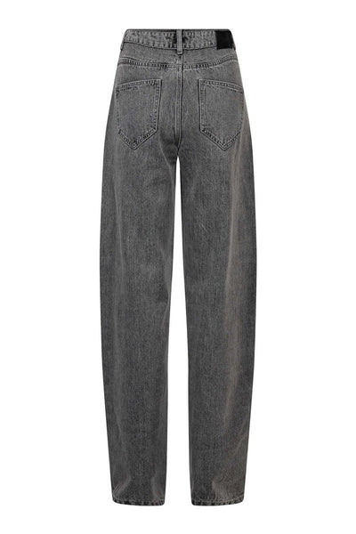 Flip Barrel Grey Tall Jeans Grey - HL10860 Thumbnail