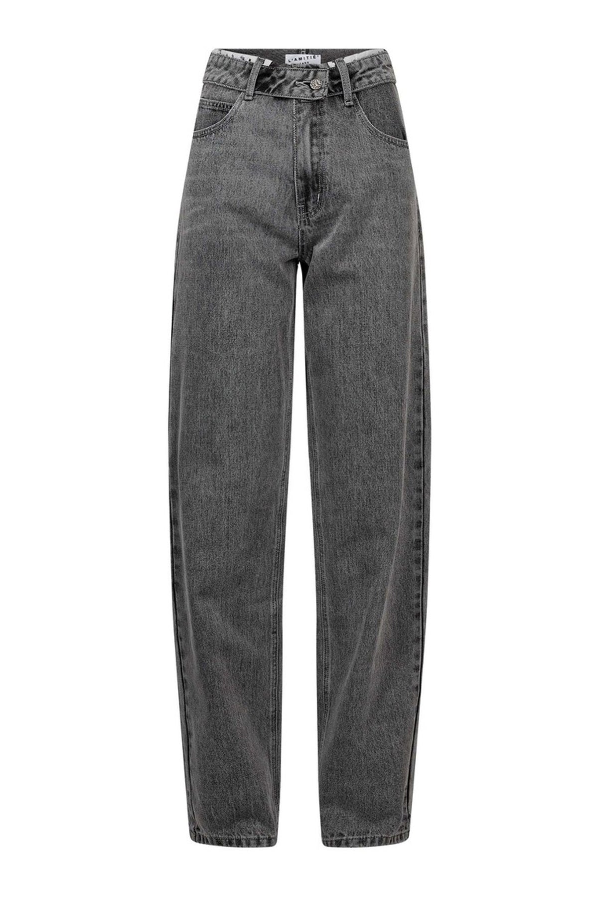 Flip Barrel Grey Tall Jeans Grey - HL10860