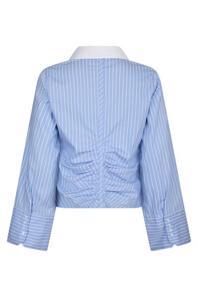 Franceca Stripe Light Blue - 165981 Thumbnail