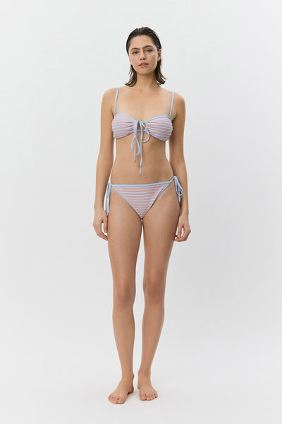 GABBYSW OPEN BANDEAU BIKINI 4104 Rose striped - S261535 Thumbnail