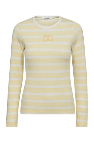 GrannyCC Rib Emb LS Blouse 11171-OW/Pastel - 43007