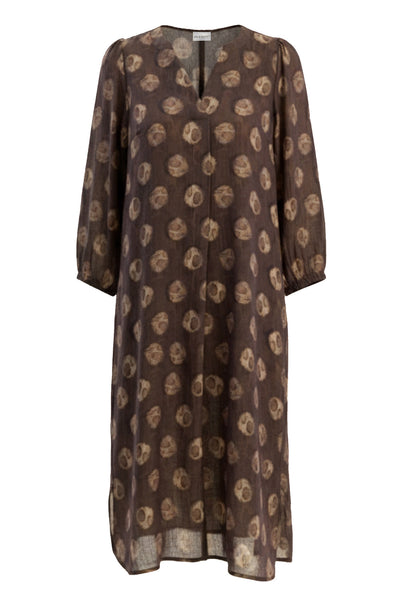 Gry dress Brown - 16933 Thumbnail