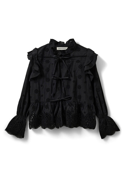 HAZELLESW BLOUSE 1000 Black - S254105 Thumbnail
