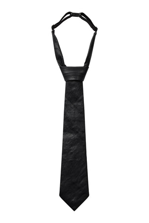 PU Tie Slips Black - HL10699