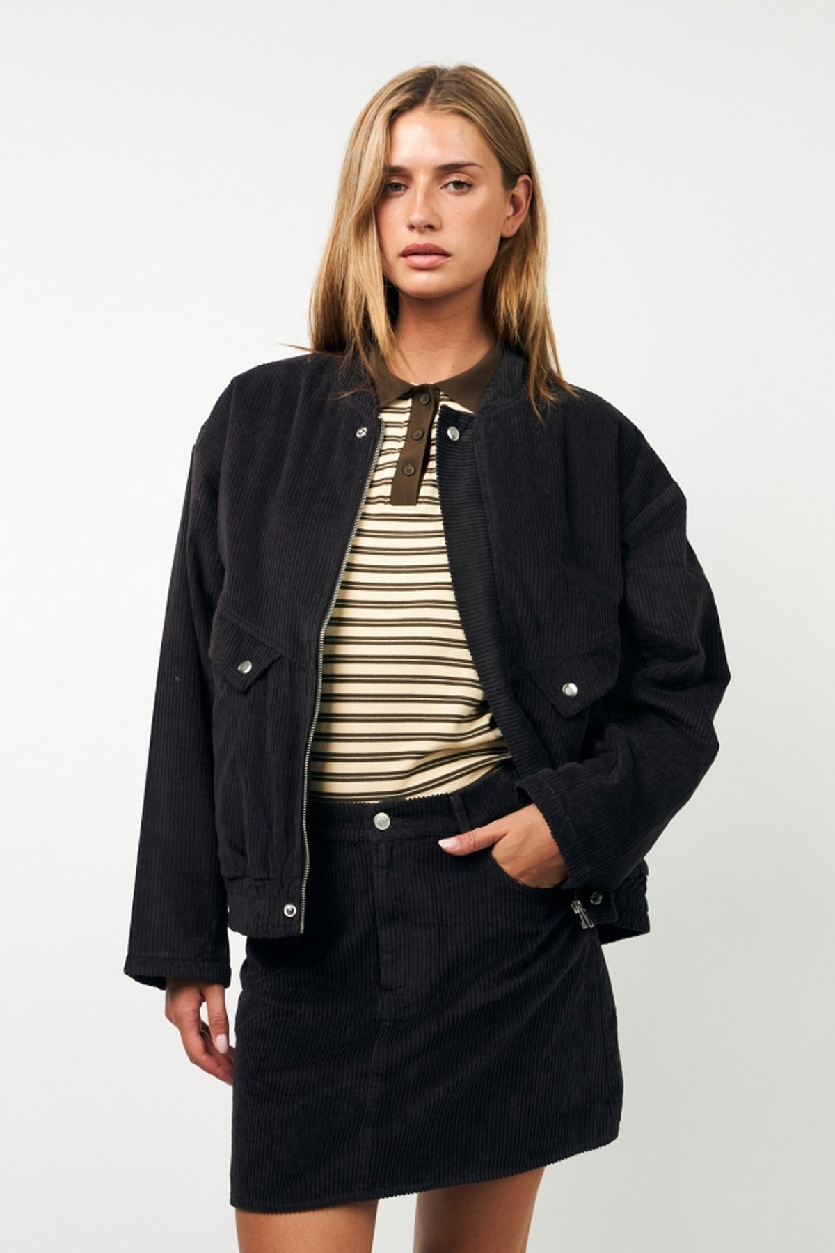 HawaiiLL Jacket LS 87 Dark Mokka - 25445-6015