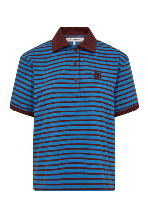 HayesCC Polo SS Tee 76-New Blue - 43006