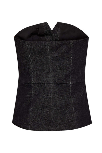 HelimaCC Corsage Top 96-Black - 45066 Thumbnail