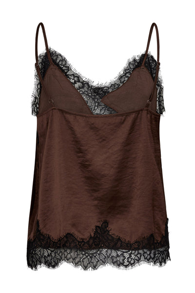 IdunCC Lace Top 145-Dark Brown - 45166 Thumbnail