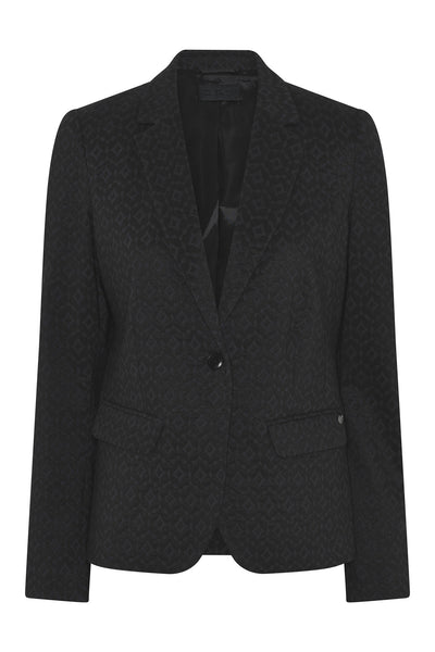 Ditte Blazer w stretch lining 111-Black - 3417/348 Thumbnail