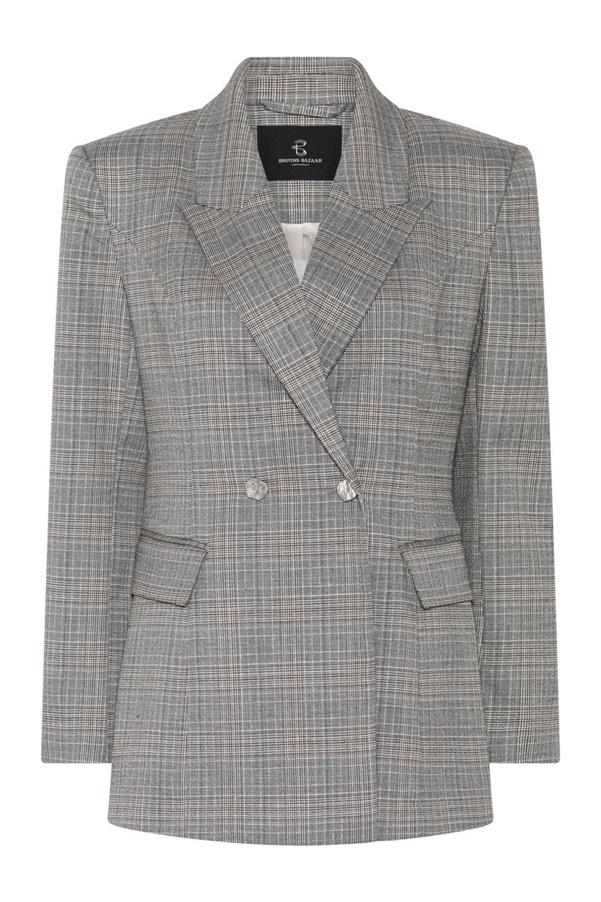 IpomoeaBBTuxana blazer Brown check - BBW4680