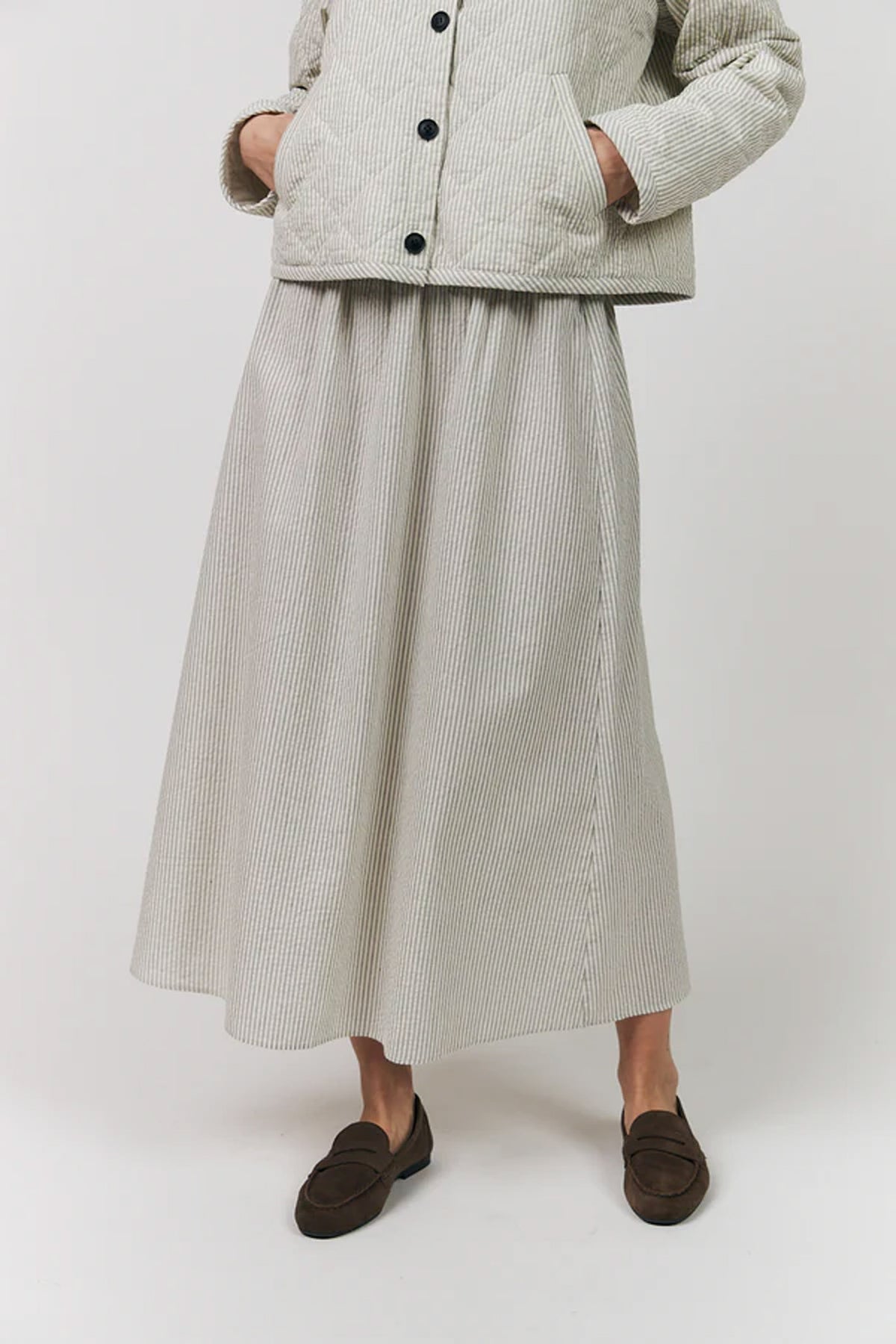 Islall Maxi Skirt Stripe - 26133-2014