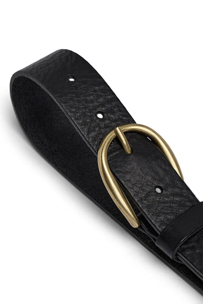JEANS BELT Black - 16760 Thumbnail